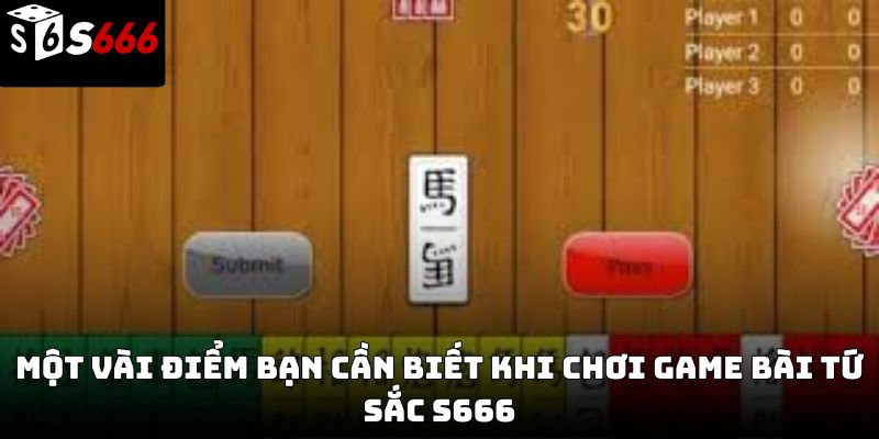 Game bài tứ sắc S666 – Hướng dẫn chi tiết và kinh nghiệm